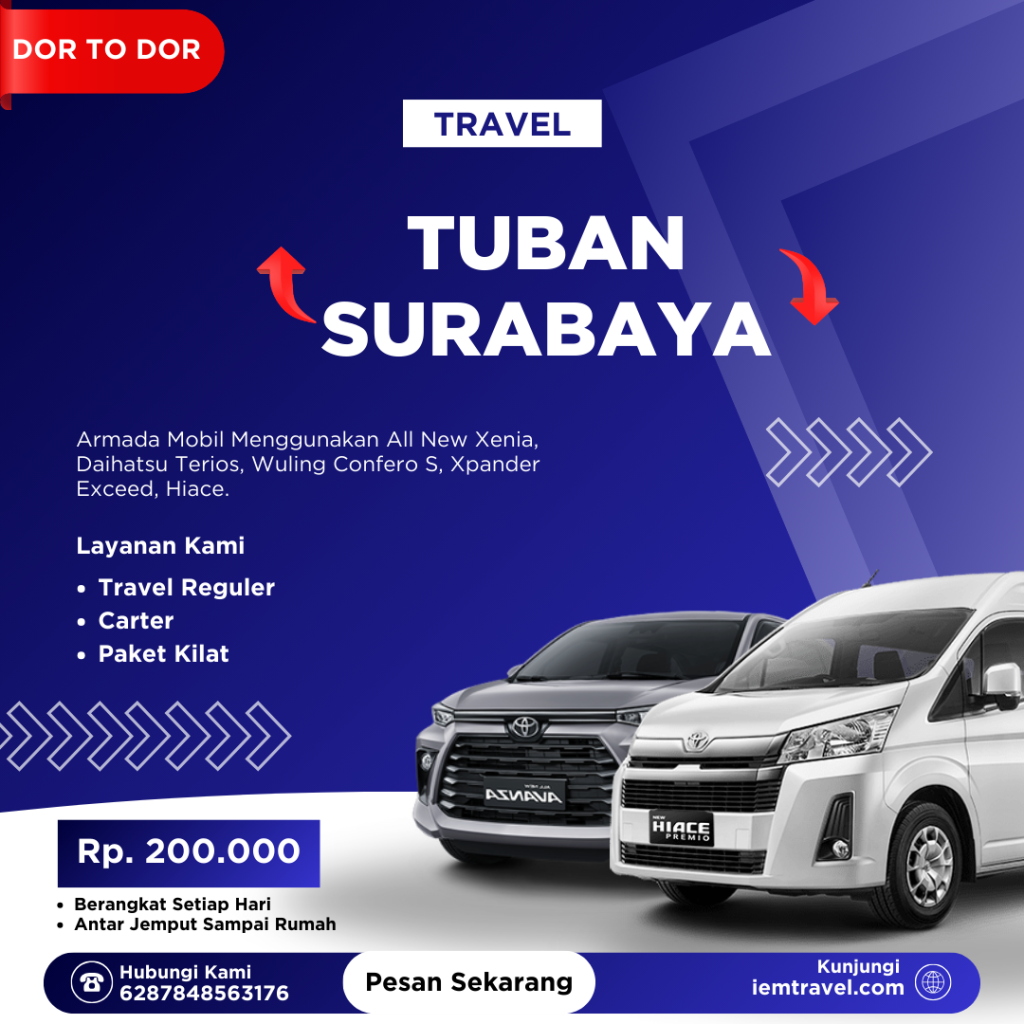 Travel Tuban Surabaya Solusi Perjalanan Nyaman & Praktis